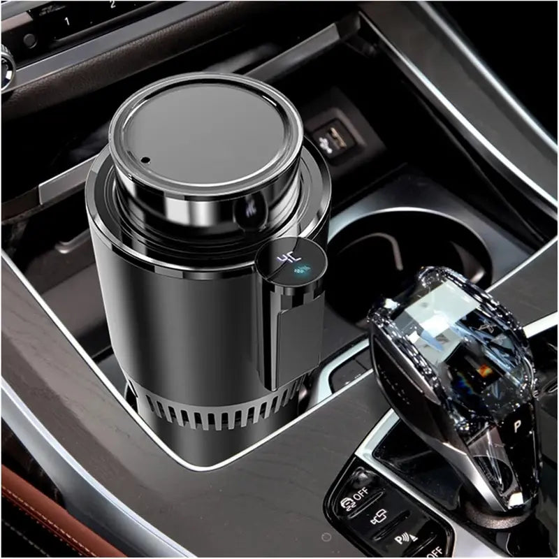 Ultimate Temperature Control Cup Holder with Instant Heat or Chill for Your Beverage