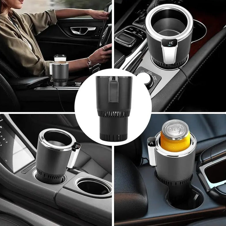 Ultimate Temperature Control Cup Holder with Instant Heat or Chill for Your Beverage